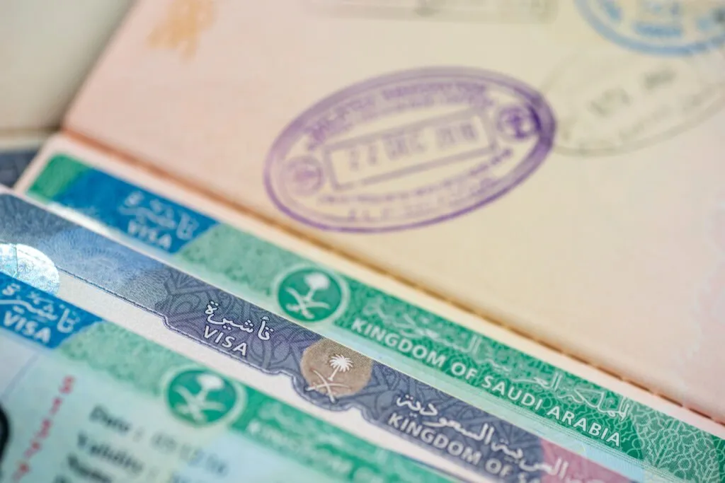 Visa for Saudi Arabia